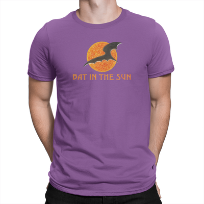 Bat In The Sun Logo - Unisex T-Shirt Team Purple