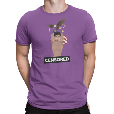 Ice Shirt - Unisex T-Shirt Team Purple