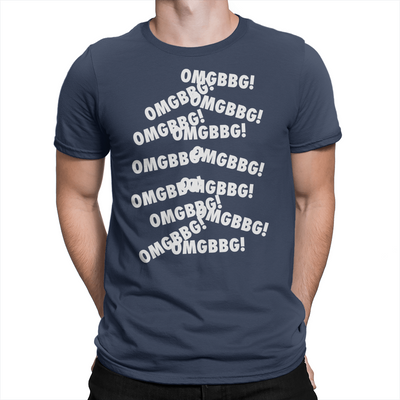 OMGBBG - Unisex T-Shirt Navy