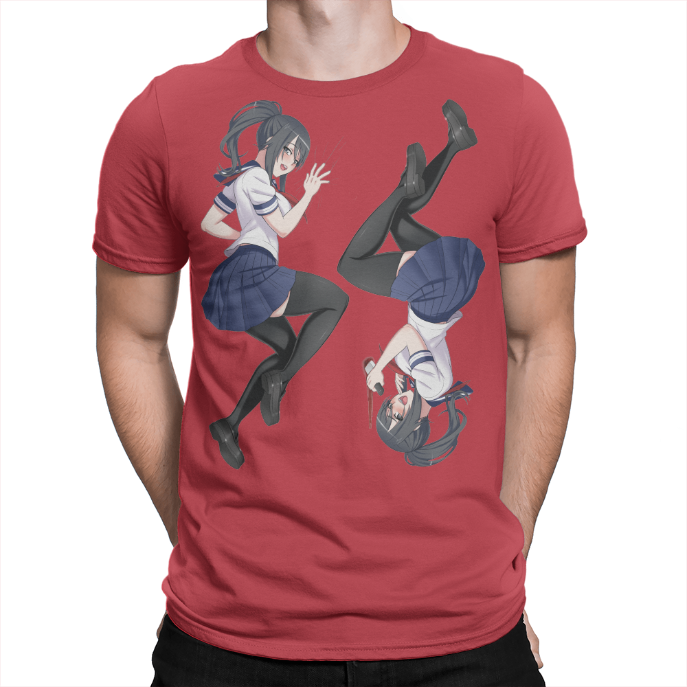 Two Sides - Unisex T-Shirt Red