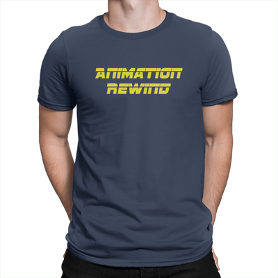 Animation Rewind - Unisex T-Shirt Navy
