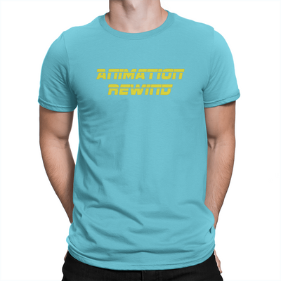 Animation Rewind - Unisex T-Shirt Turquoise