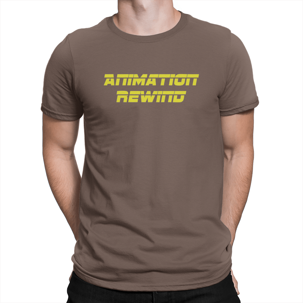 Animation Rewind - Unisex T-Shirt Brown