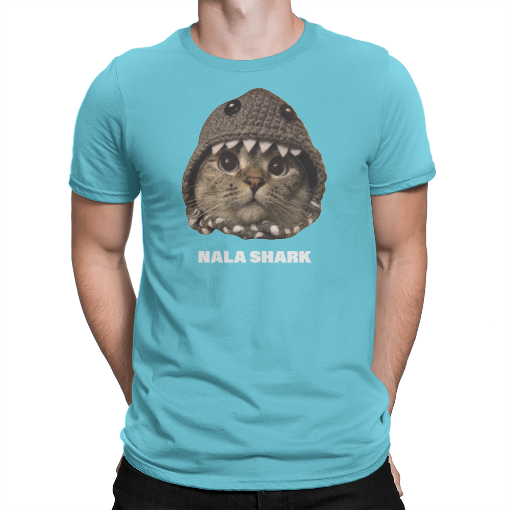 Nala Shark - Unisex T-Shirt Turquoise
