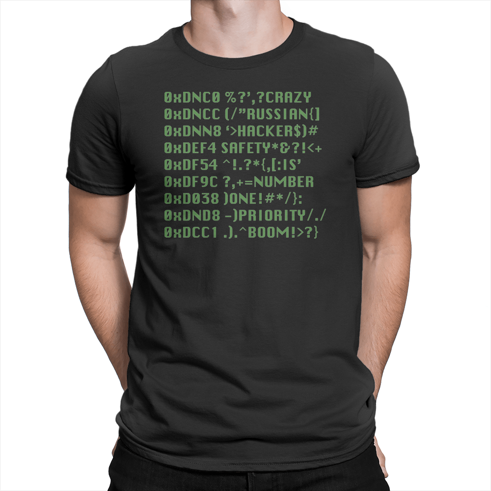 Hacker - Unisex T-Shirt Black