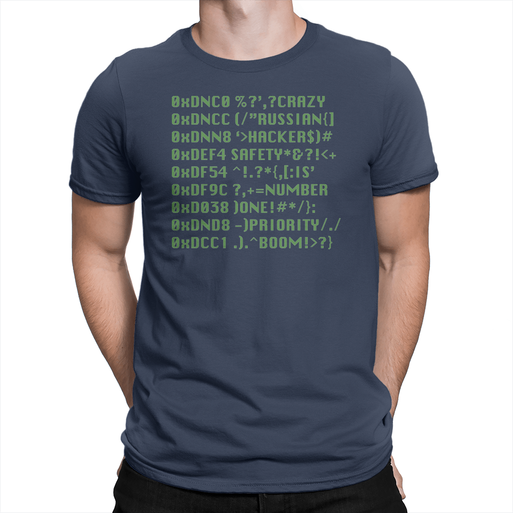 Hacker - Unisex T-Shirt Navy