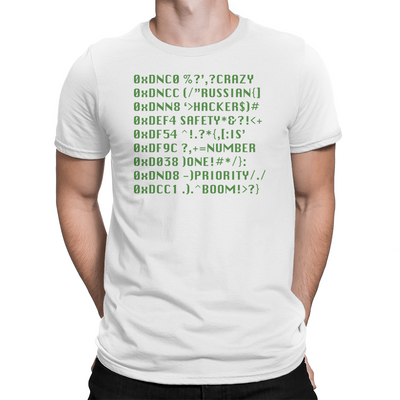 Hacker - Unisex T-Shirt White