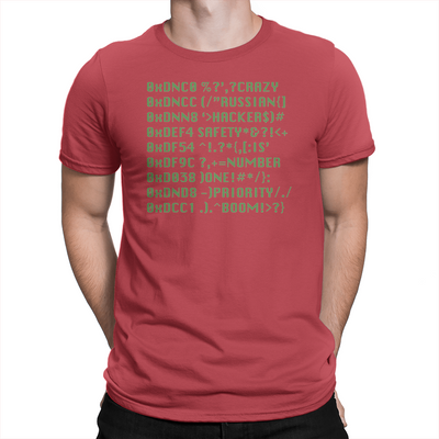 Hacker - Unisex T-Shirt Red