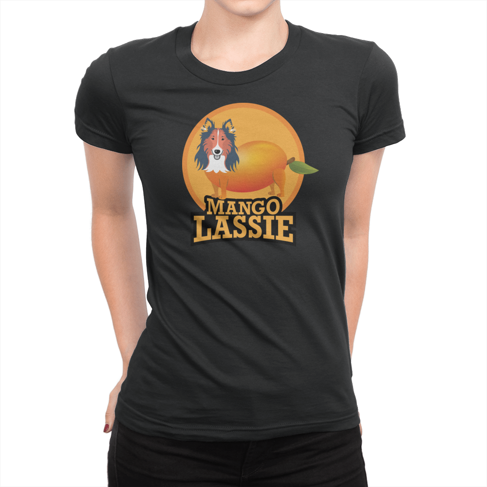 Mango Lassie Ladies Shirt Black