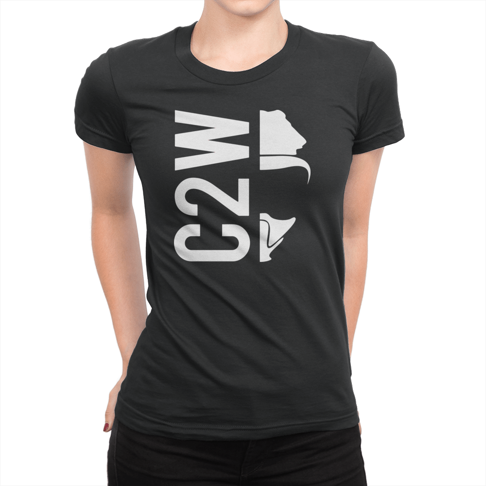 C2W - Ladies T-Shirt Black
