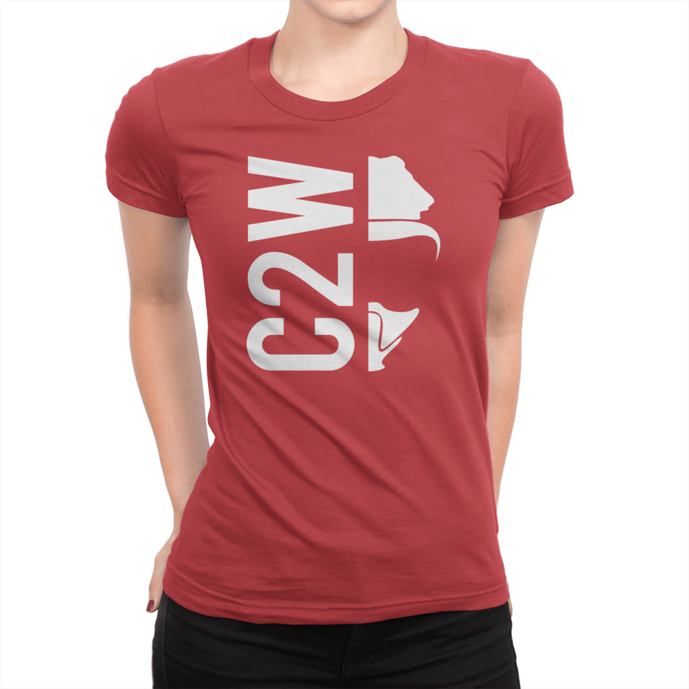 C2W - Ladies T-Shirt Red