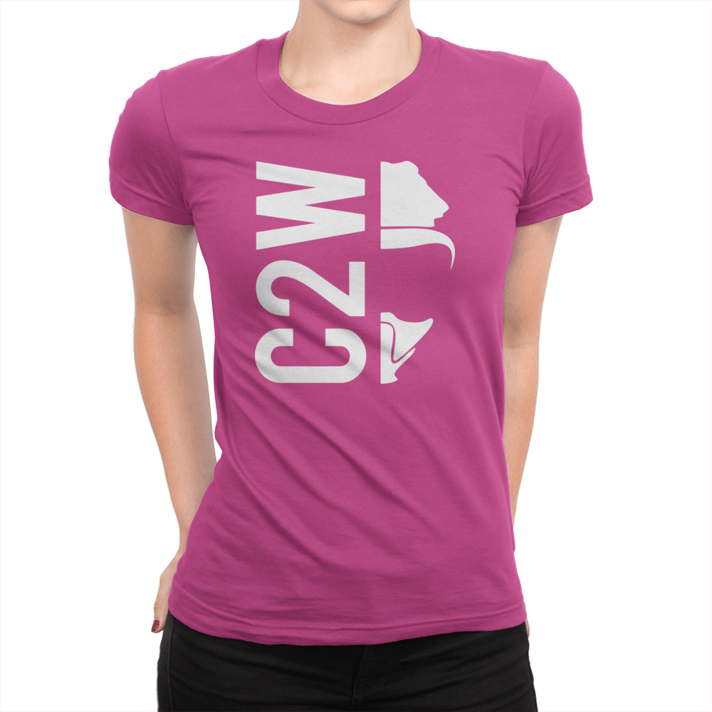 C2W - Ladies T-Shirt Berry
