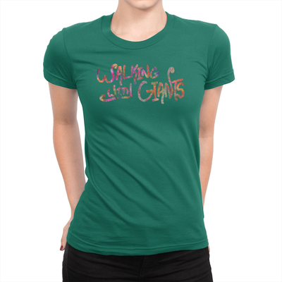 Walking With Giants - Ladies T-Shirt Kelly