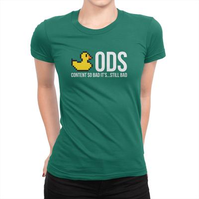 Official Duck Studios Logo - Ladies T-Shirt Kelly