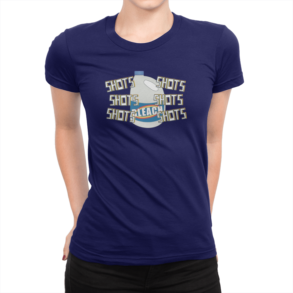 Shots - Ladies T-Shirt Navy