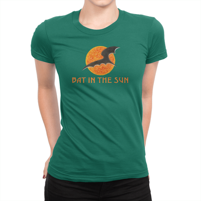 Bat In The Sun Logo - Ladies T-Shirt Kelly