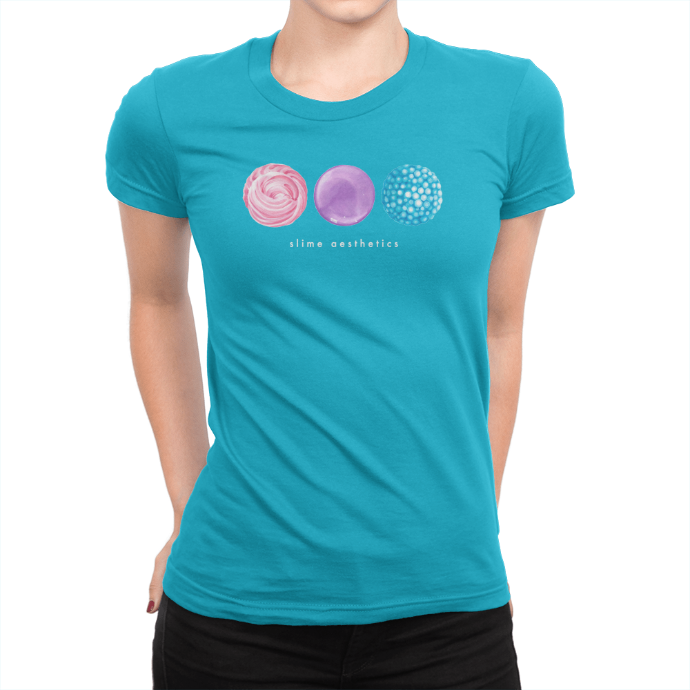 Slime - Ladies T-Shirt Turquoise