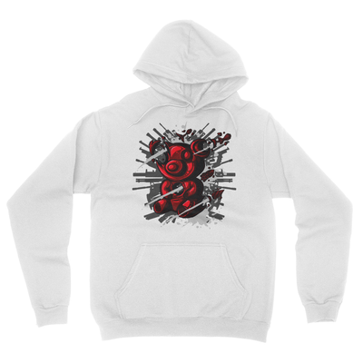Tactical Gummy Bear - Unisex Pullover Hoodie White