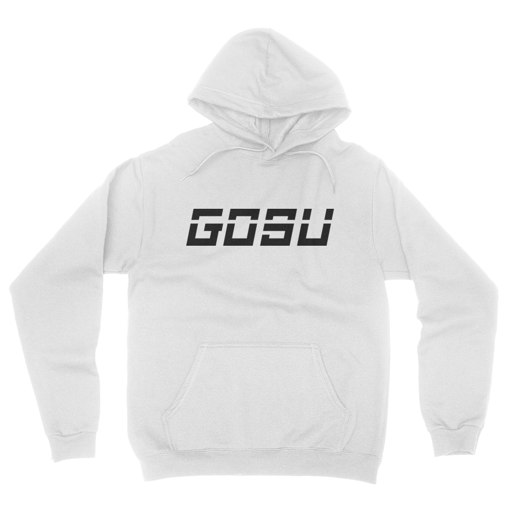 Gosu Logo Hoodie White
