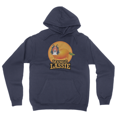 Mango Lassie - Unisex Pullover Hoodie Navy