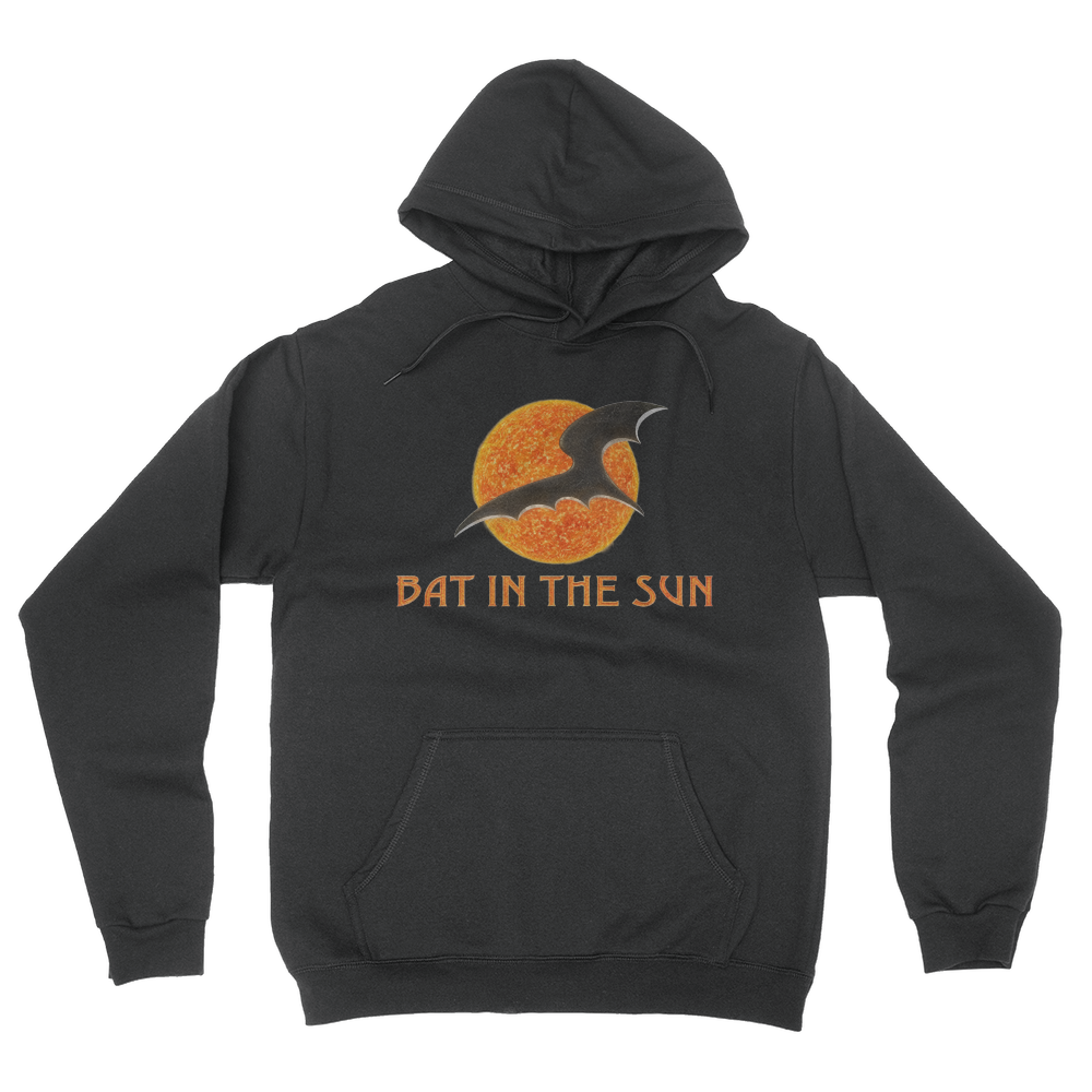 Bat In The Sun Logo - Unisex Pullover Hoodie Black