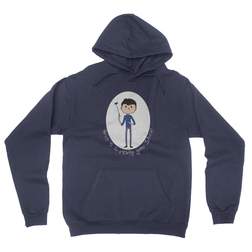 Really Good Shirt - Unisex Pullover Hoodie Navy