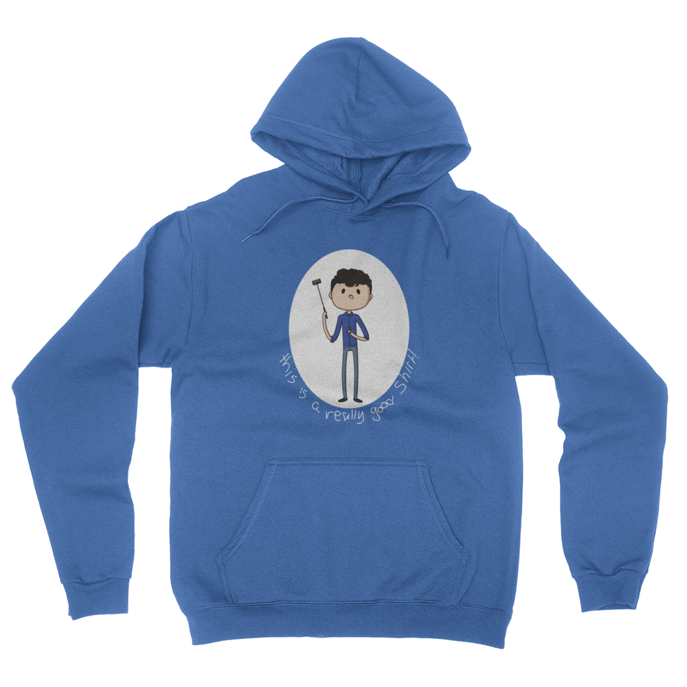 Really Good Shirt - Unisex Pullover Hoodie Royal Blue