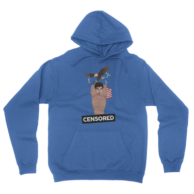 Ice Shirt - Unisex Pullover Hoodie Royal Blue