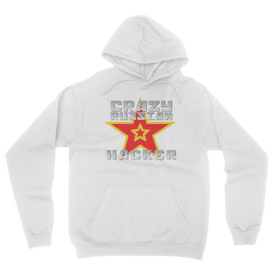 Double Star - Unisex Pullover Hoodie White