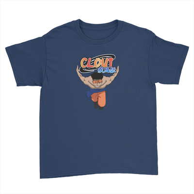 Clout Chaser - Kids Youth T-Shirt Navy