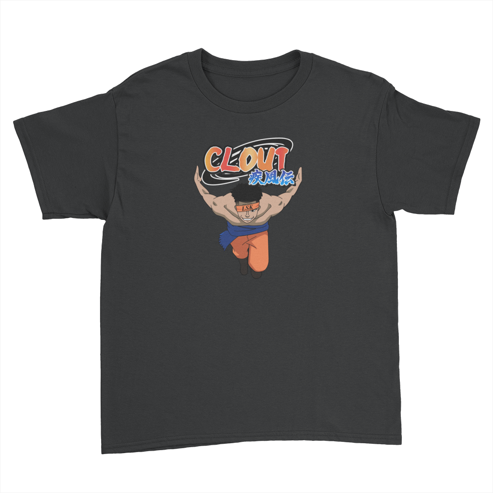 Clout Chaser - Kids Youth T-Shirt Black
