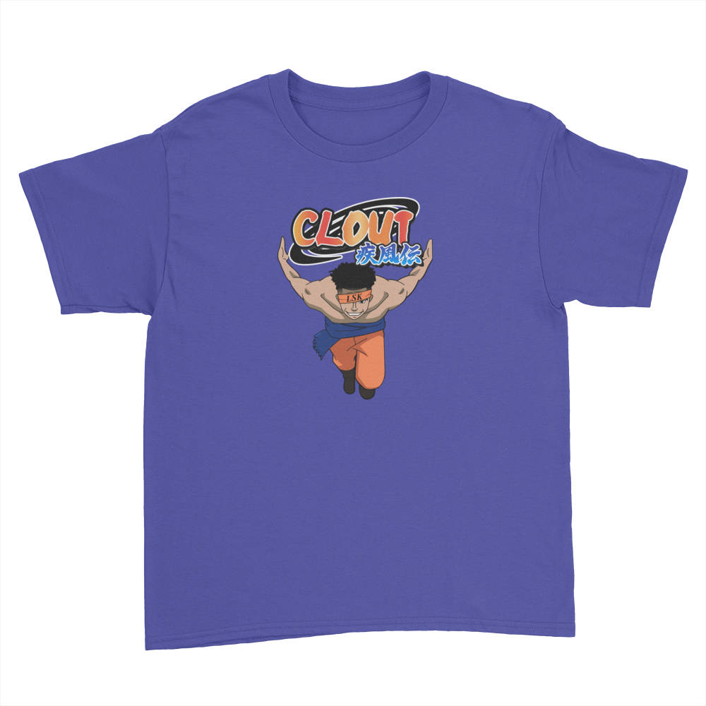 Clout Chaser - Kids Youth T-Shirt Royal Blue