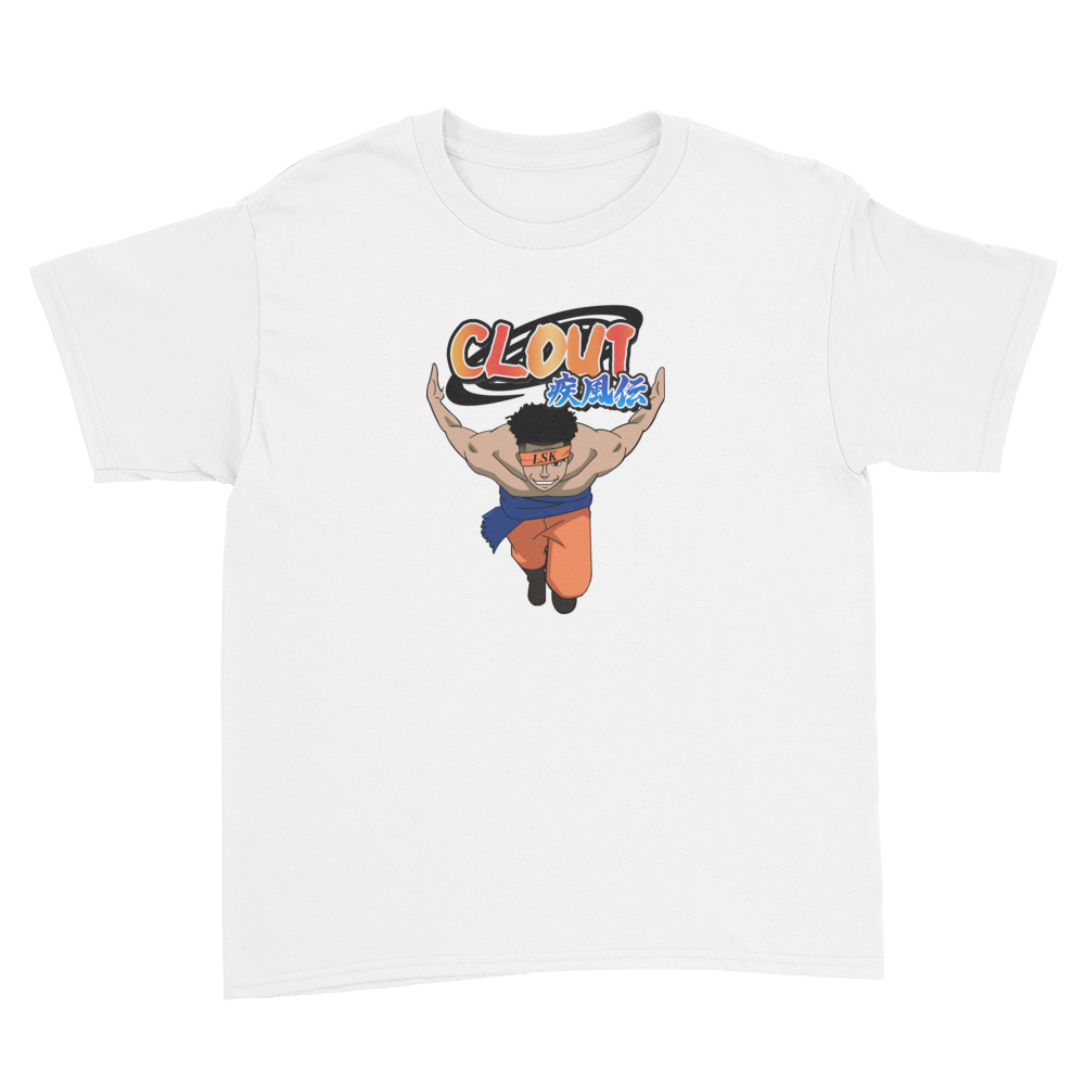 Clout Chaser - Kids Youth T-Shirt White