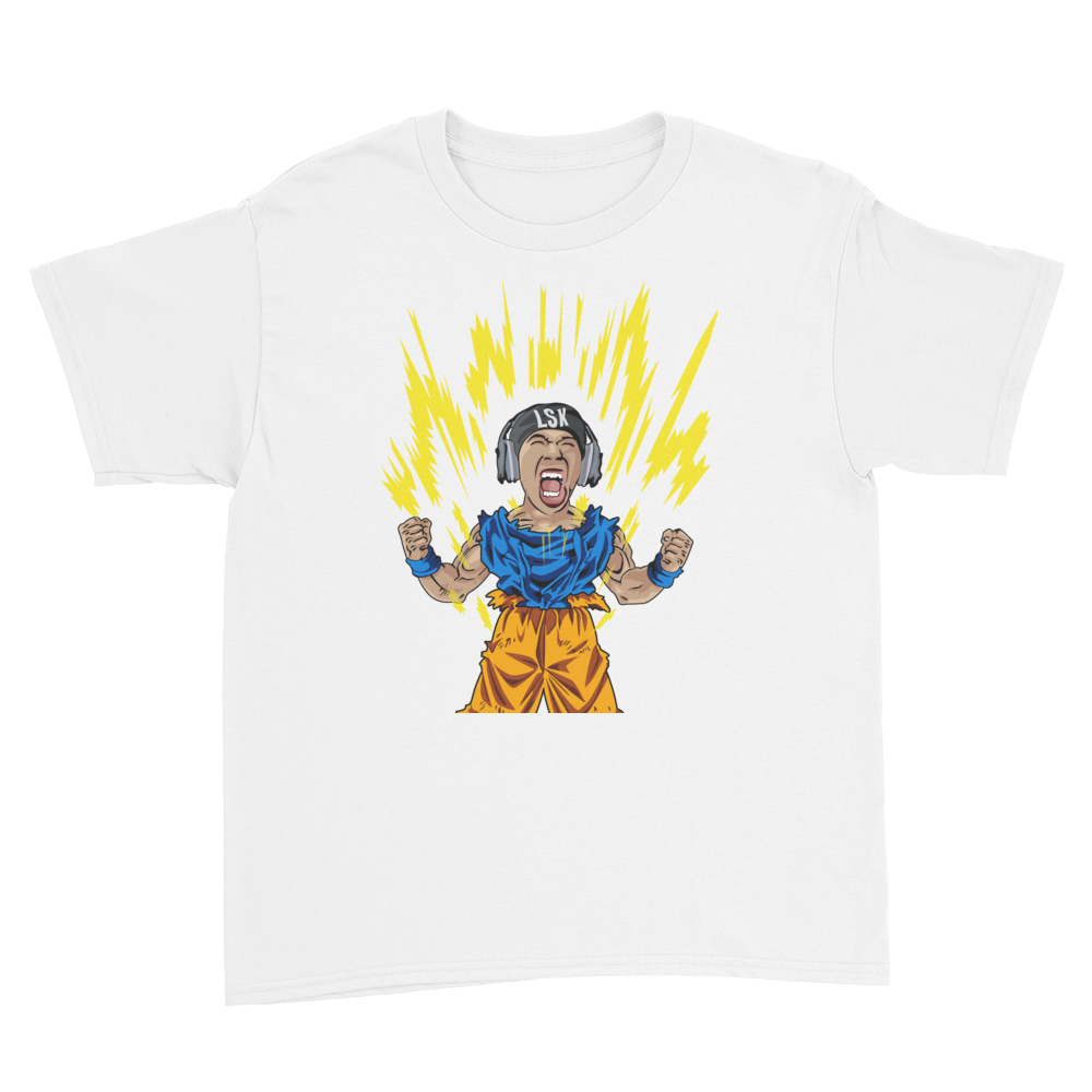 LSK Charged Up - Kids Youth T-Shirt White