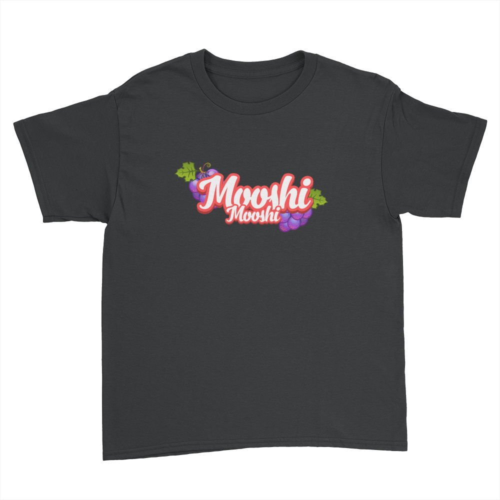 Mooshi Mooshi - Kids Youth T-Shirt Black