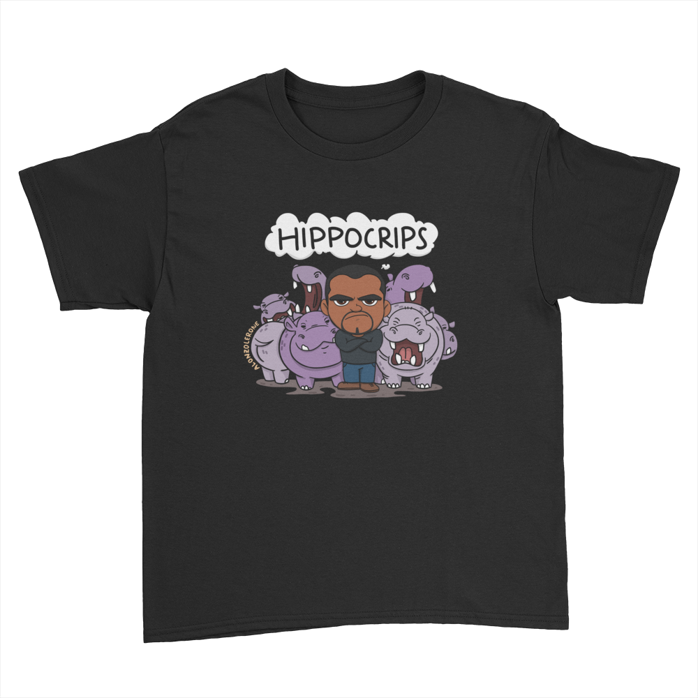 Hippocrips - Kids Youth T-Shirt Black