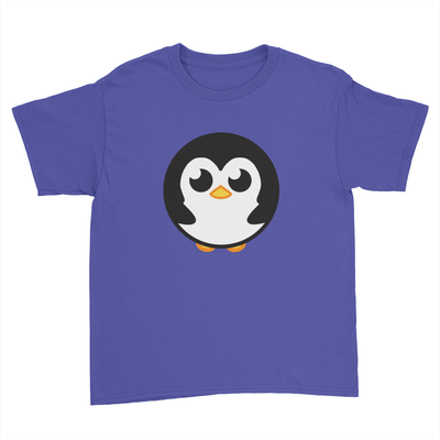 Pingu - Kids Youth T-Shirt Royal Blue