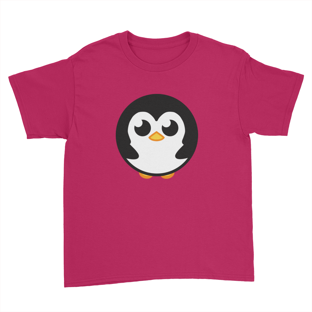 Pingu - Kids Youth T-Shirt Red