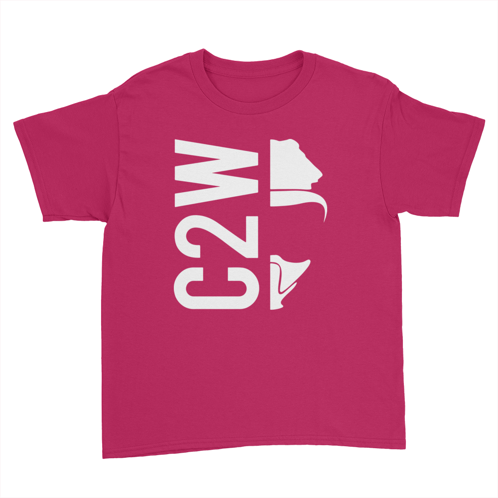 C2W - Kids Youth T-Shirt Red