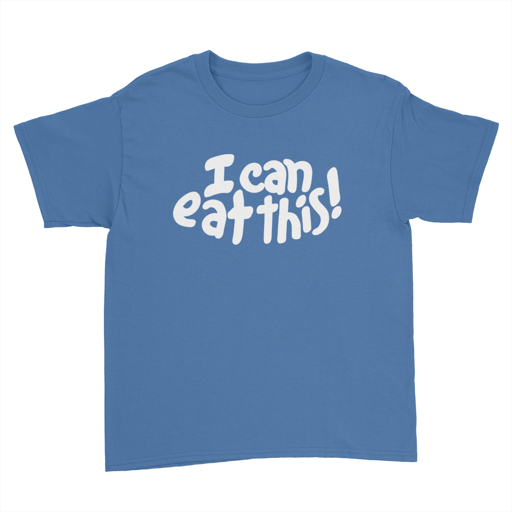 I Can Eat This! - Kids Youth T-Shirt Royal Blue