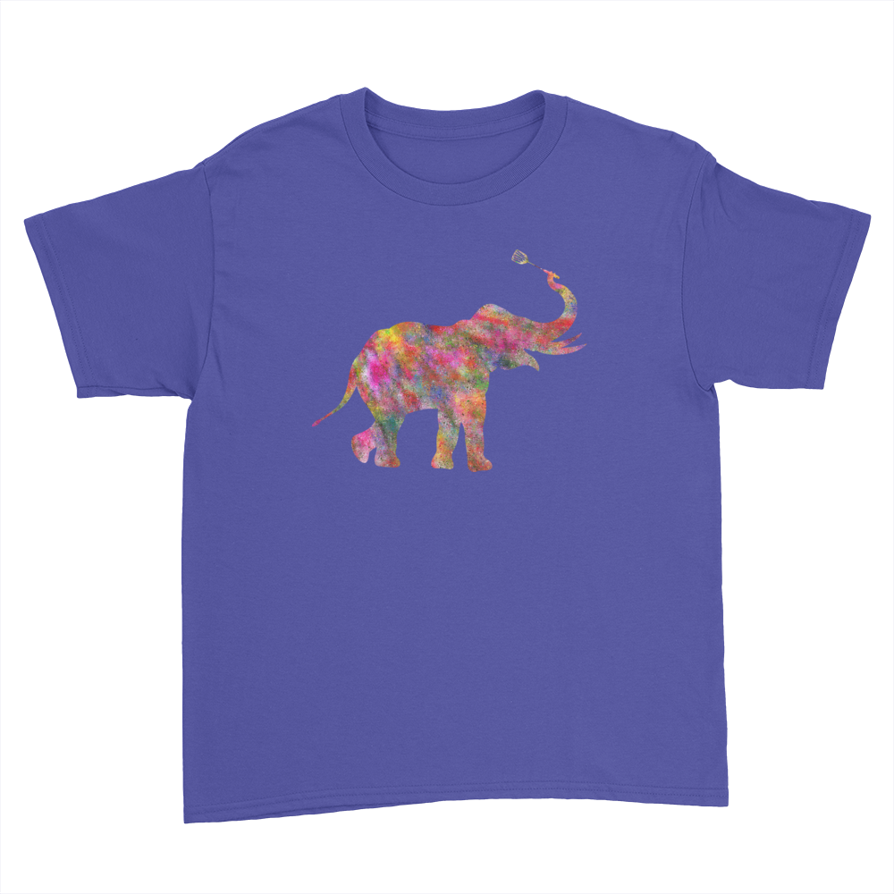 Elephant - Kids Youth T-Shirt Royal Blue