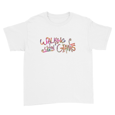 Walking With Giants - Kids Youth T-Shirt White