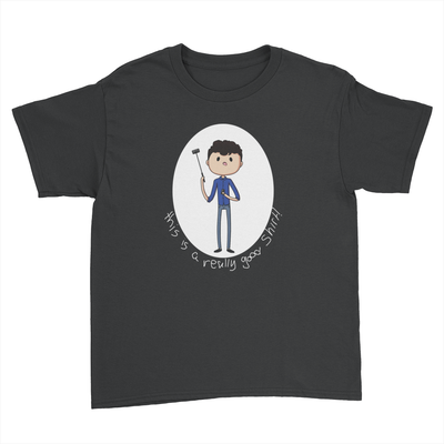 Really Good Shirt - Kids Youth T-Shirt Black