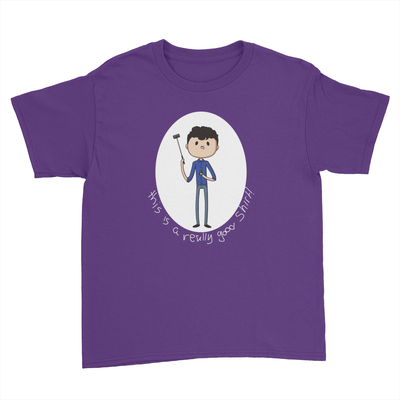 Really Good Shirt - Kids Youth T-Shirt Purple