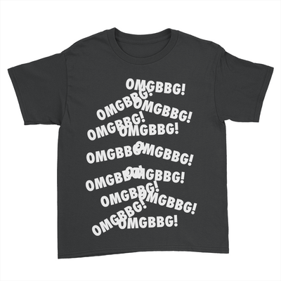 OMGBBG - Kids Youth T-Shirt Black