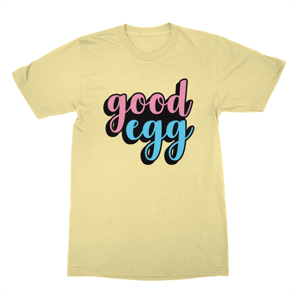 zoetwodots Galaxy Good Egg Pocket Print T-Shirt