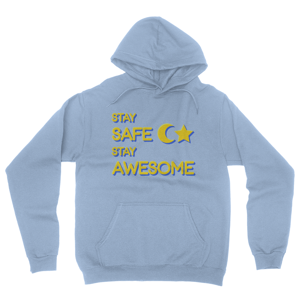 Charriii5 Stay Safe Stay Awesome Hoodie