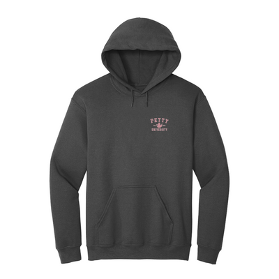 PETTY KETTLE EMBROIDERED BLACK HOODIE