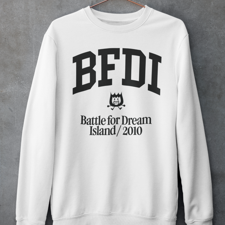 BFDI Varsity Sweater (Black Design)