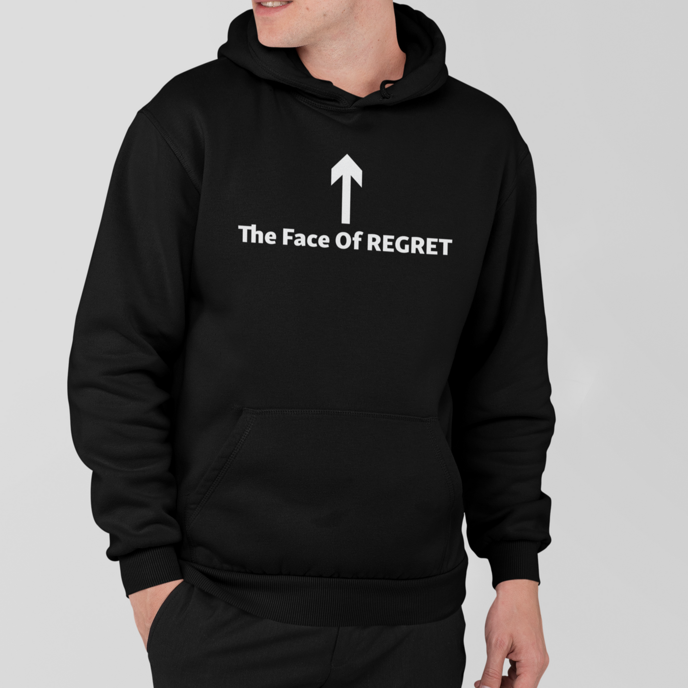 The Face Of Regret - Unisex Pullover Hoodie